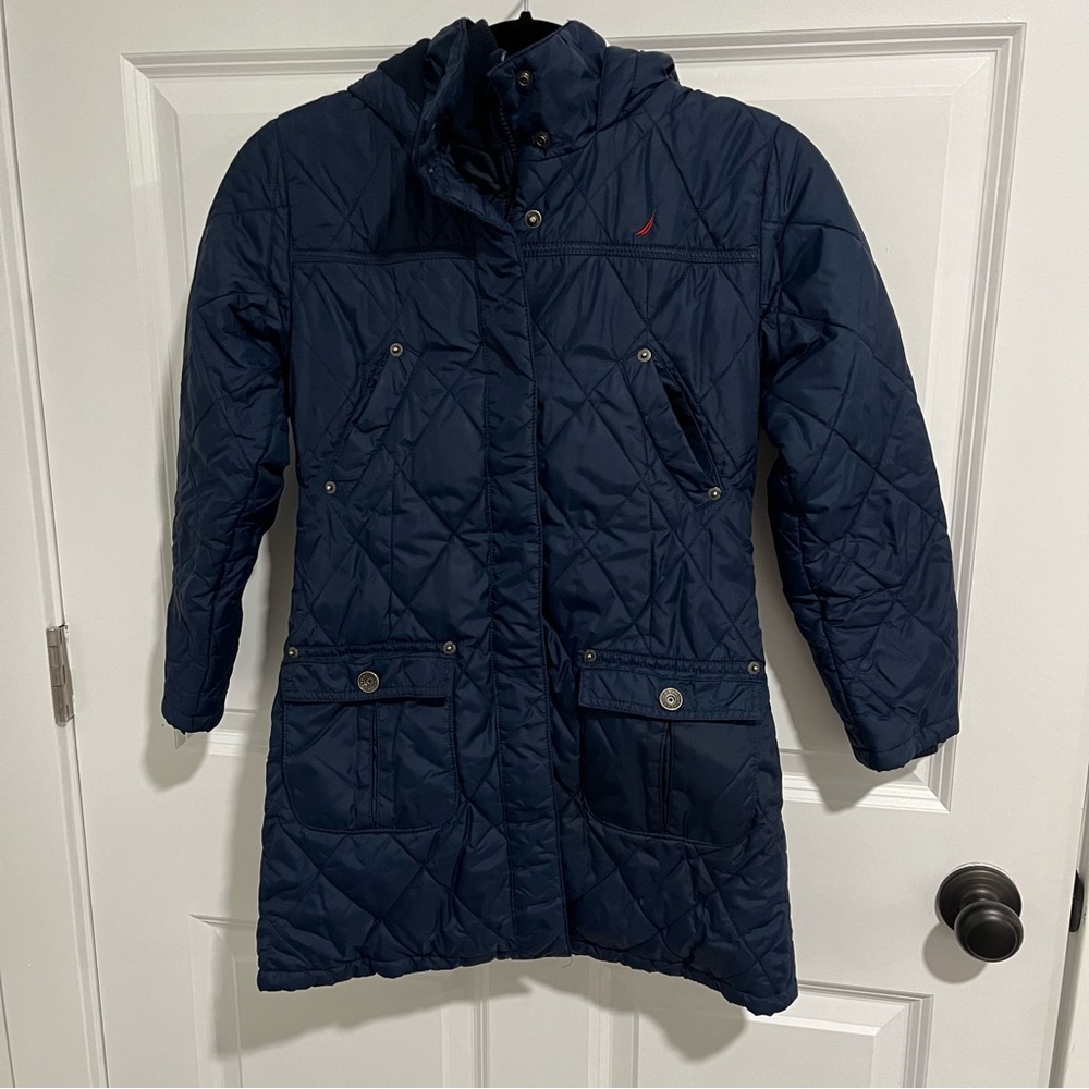 Girls Nautica Winter Coat-Size Large 8-10 ⛄️